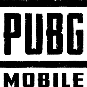 pubg mobile simple logo black